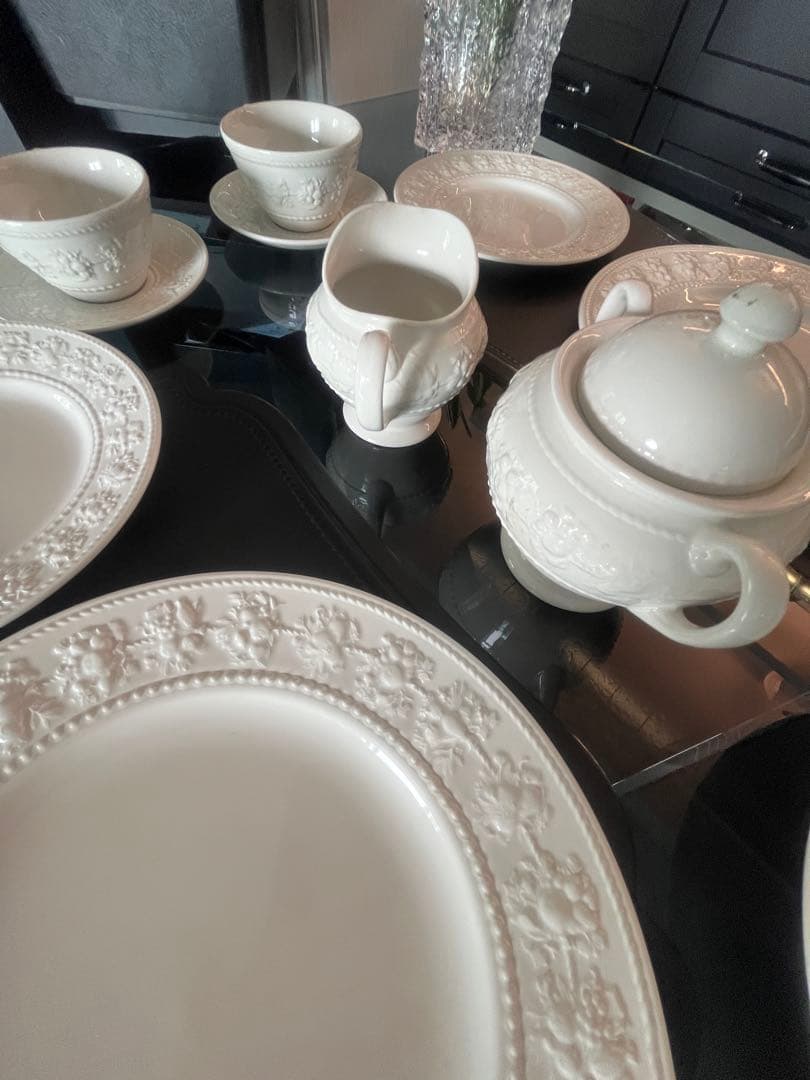 ウェッジウッド　ホーム　ディナーセット21点　フェェスティビティ　クリスマス