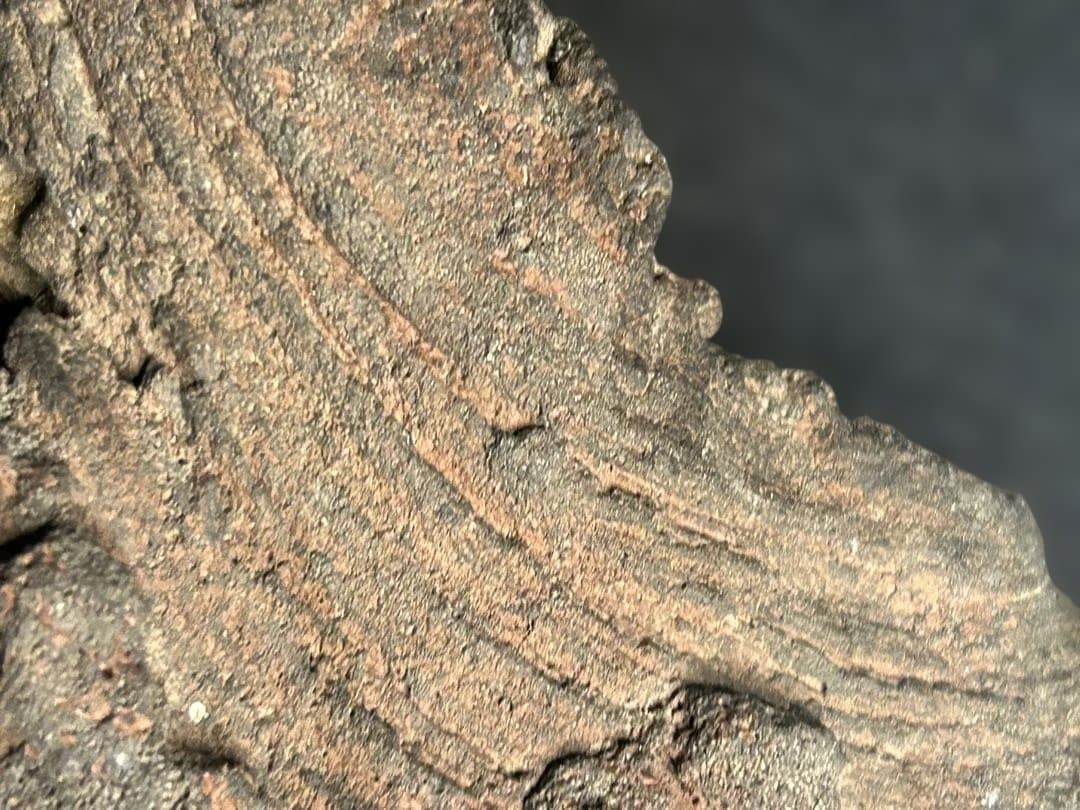 赤富士　富士山型末広がり形状　鑑賞石　縁起物