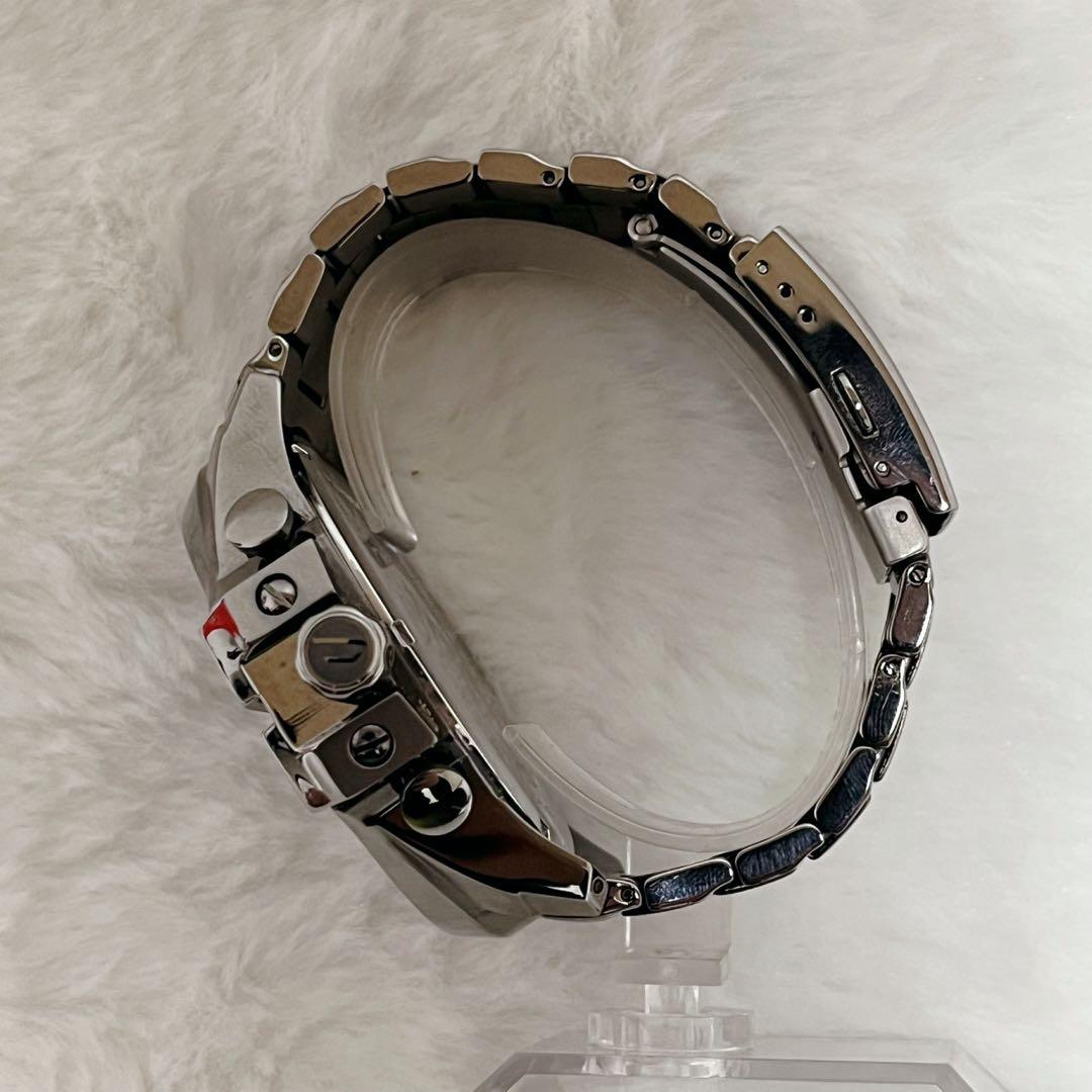 DIESEL ディーゼル メンズ腕時計 メガチーフ クロノグラフ ガンメタ