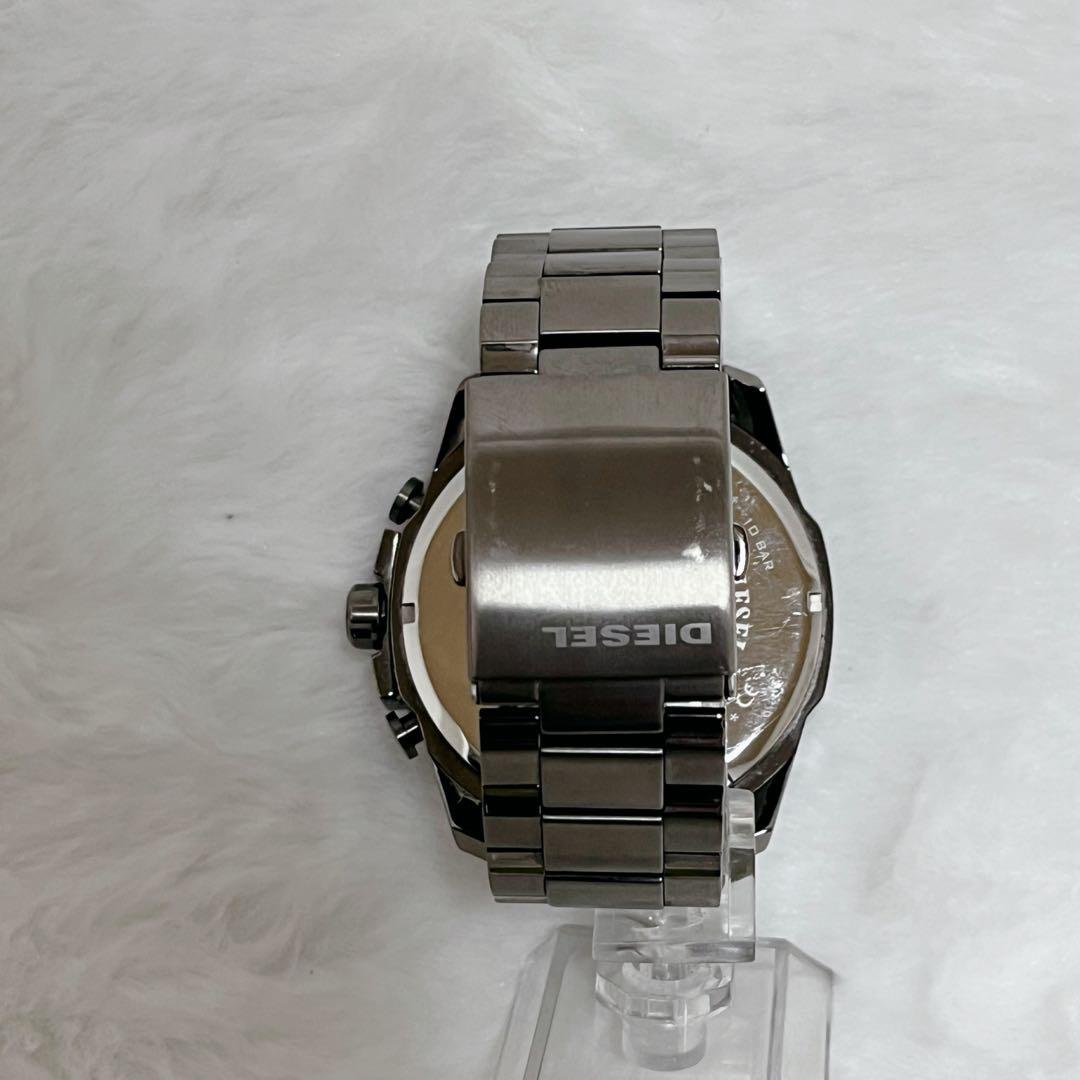 DIESEL ディーゼル メンズ腕時計 メガチーフ クロノグラフ ガンメタ