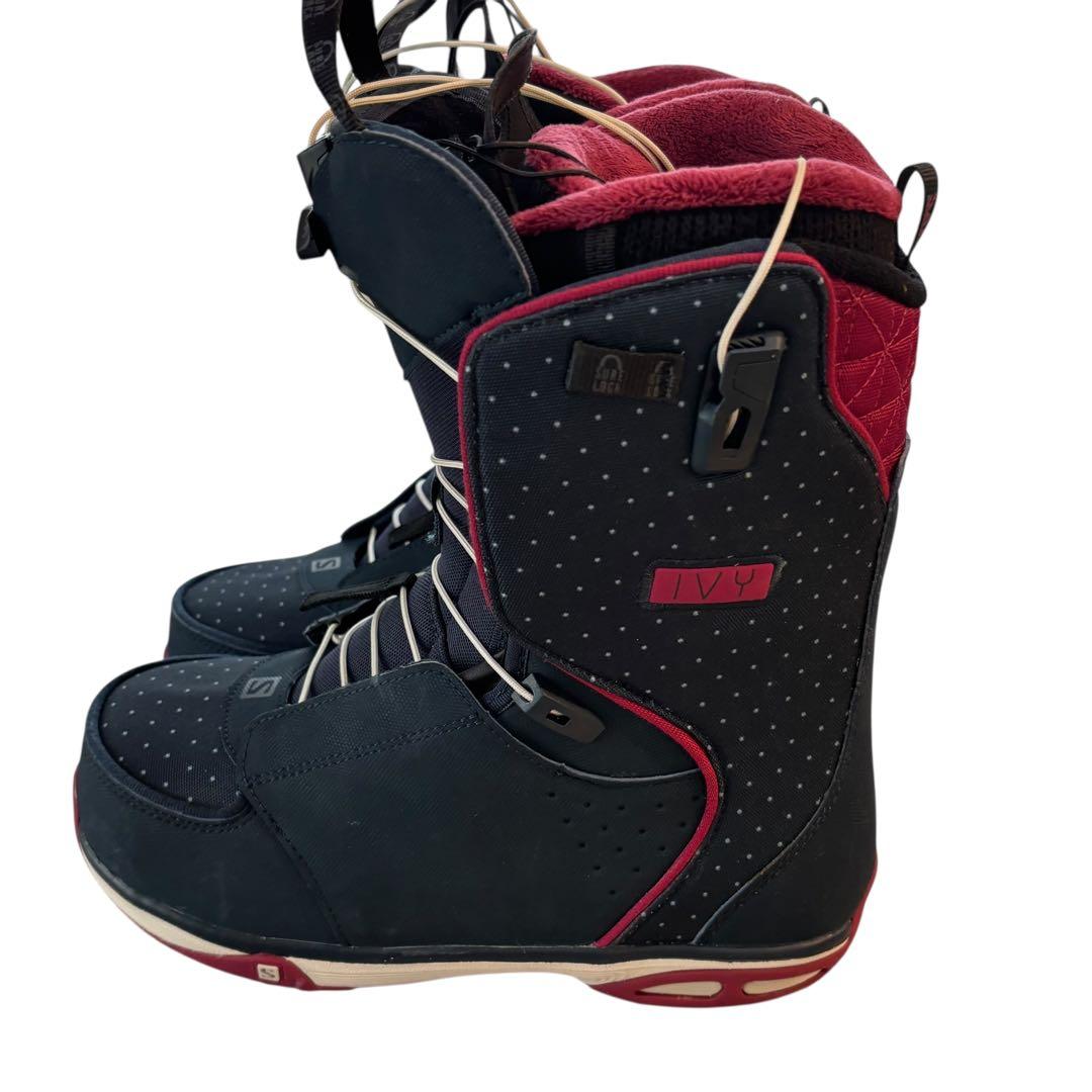未使用タグ付　SALOMON IVY 25cm スノーボードレディースブーツ