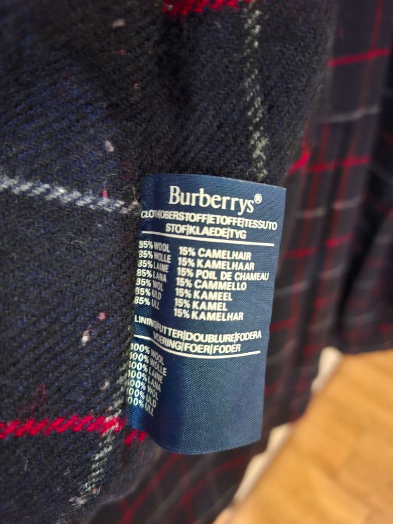 Burberrys 英国製 90s ウール＆キャメル