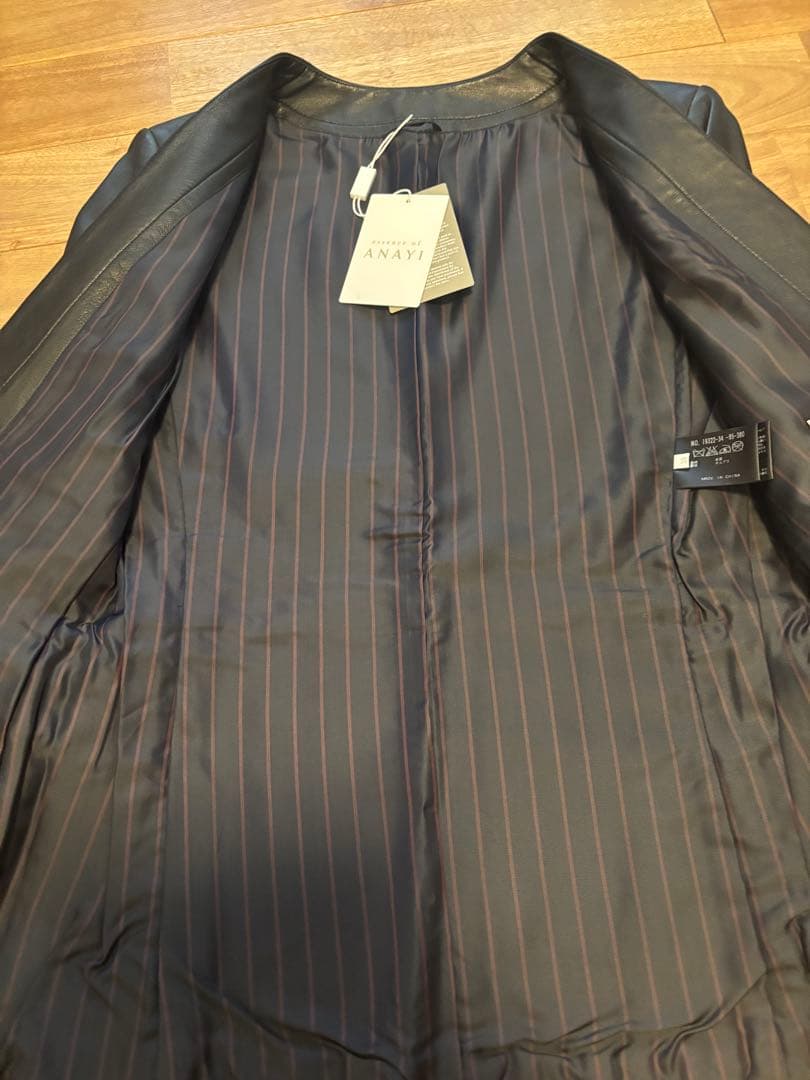 ANAYI ラムレザージャケット 38