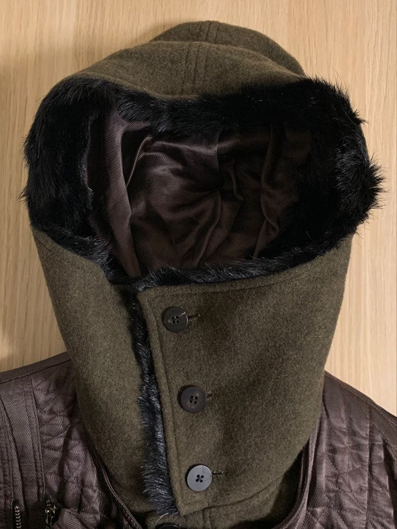 KOHSHIN SATOH ドッキング コート ファー docking coat