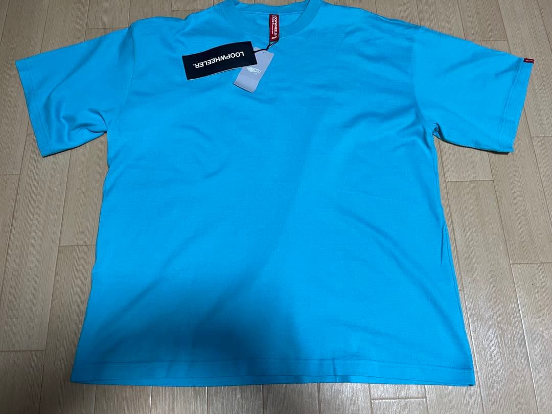 ループウィラー ビームス 別注 ルーズフィット Tシャツ MINT.GRN XL