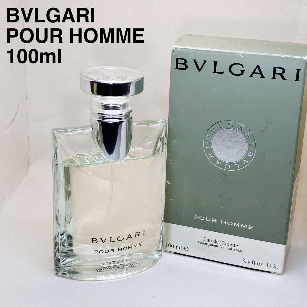 【大人気・定番】 ブルガリ　プールオム　オードトワレ　100ml 香水