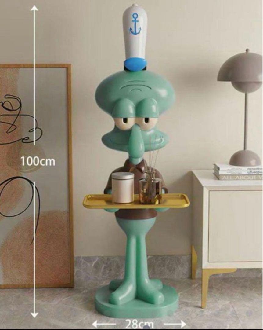 スポンジボブ　イカルゴ　置き物　オブジェ