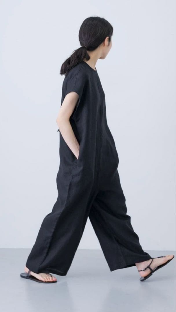 ひさよサマ専用 かぐれ「2サイズ展開」リネンオールインワン