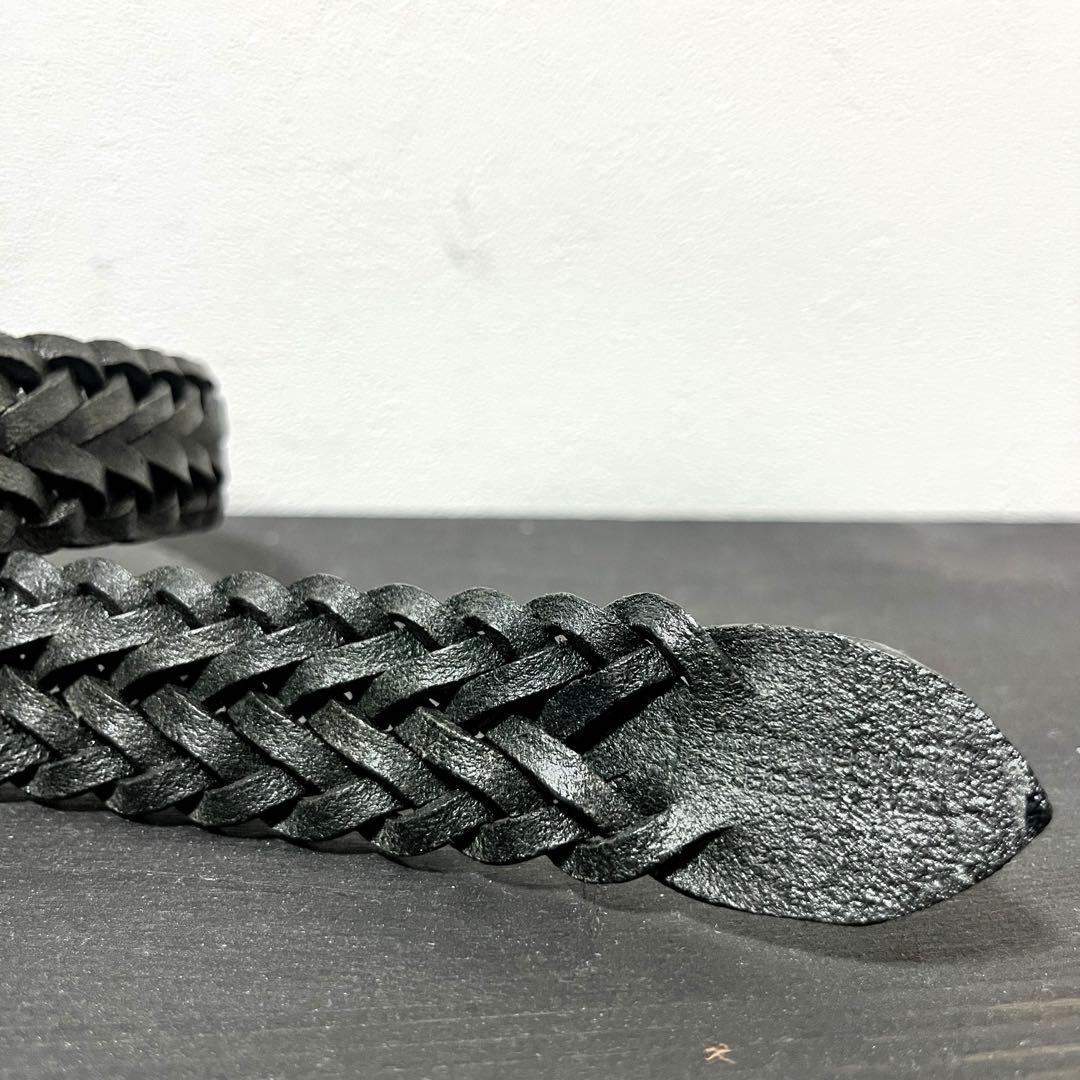 《BEORMA / べオーマ》Leather Mesh Belt 英国製