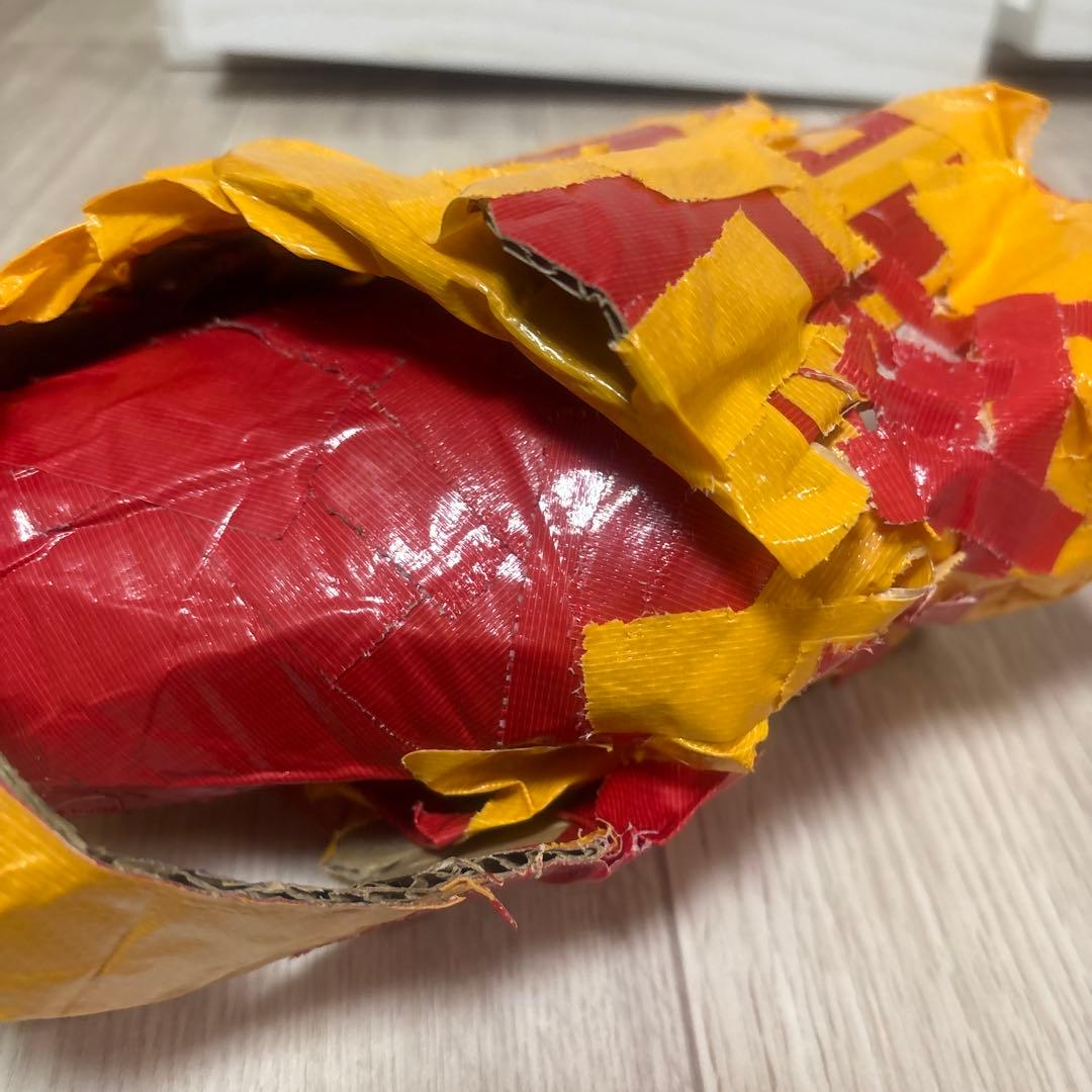 赤い野球グローブ　オールラウンド用 軟式不可ONA son