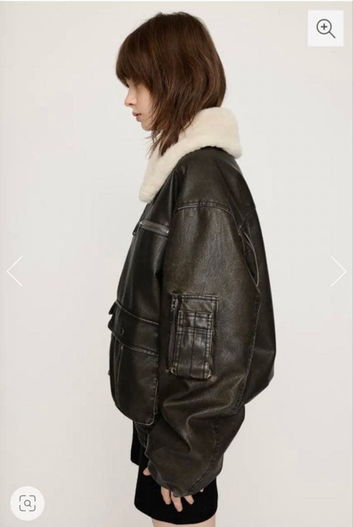 新品未使用　SLY ヴィンテージフェイクレザージャケット