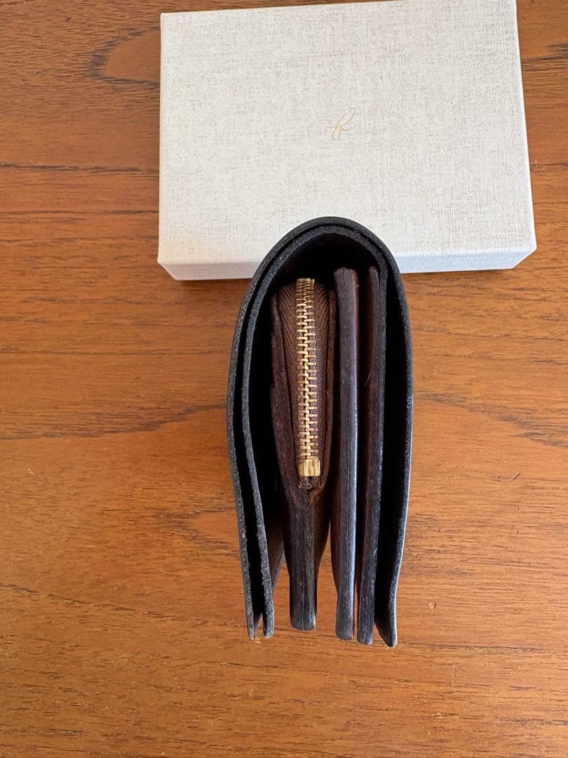 forme フォルメ Short Wallet ショートウォレット black