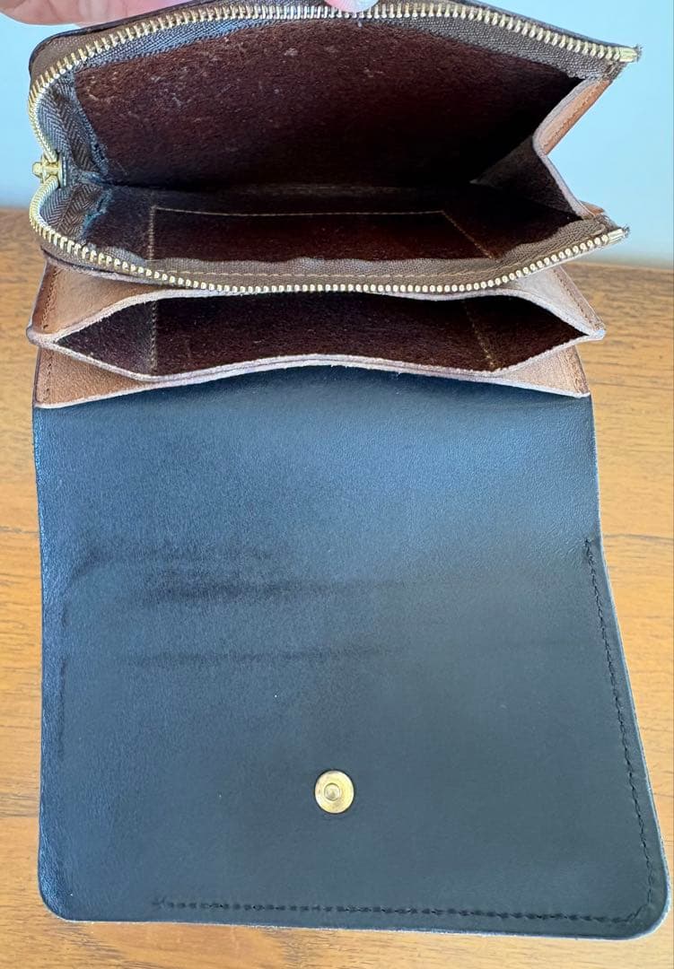 forme フォルメ Short Wallet ショートウォレット black