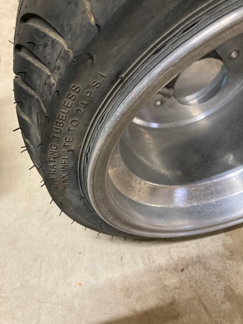 ジャイロ　ワイドタイヤ　ポン付