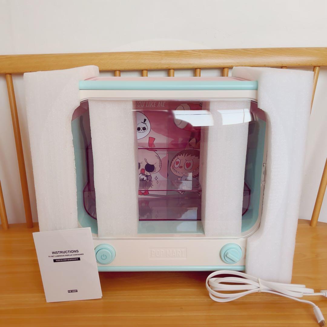 POPMART TV型 ルミナス コンテナボックス ラブブ タイココ レトロ