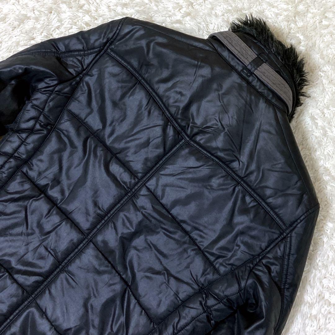 美品✨TORNADO MART y2k ギャル男　ファージャケット　ブラック　M