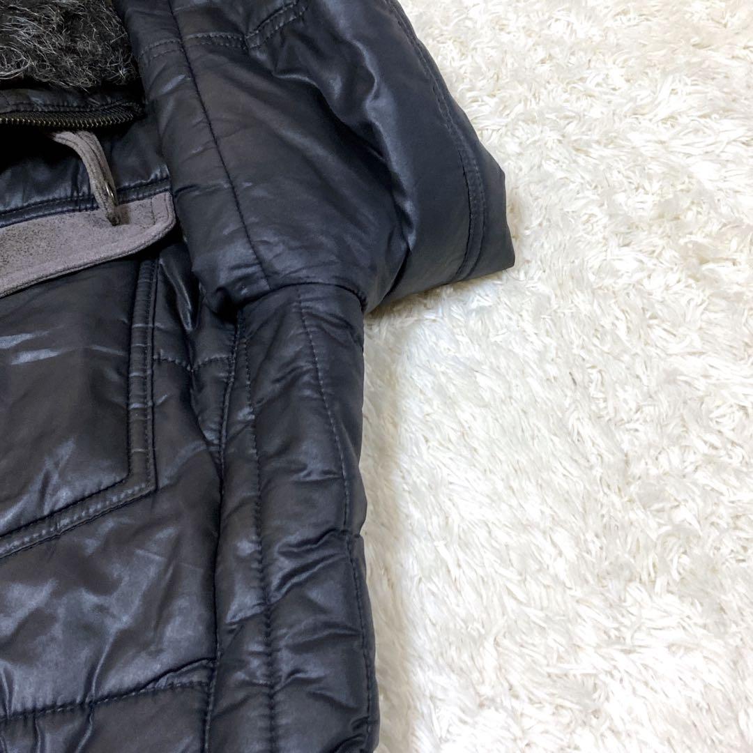 美品✨TORNADO MART y2k ギャル男　ファージャケット　ブラック　M