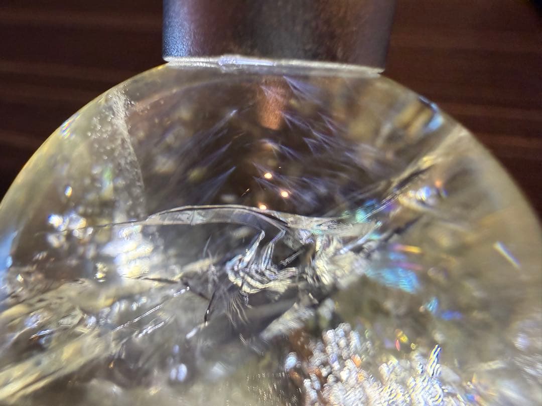 レア♡ ブルーニードル シトリン スフィア 丸玉 ② ブルーラダー 天然石