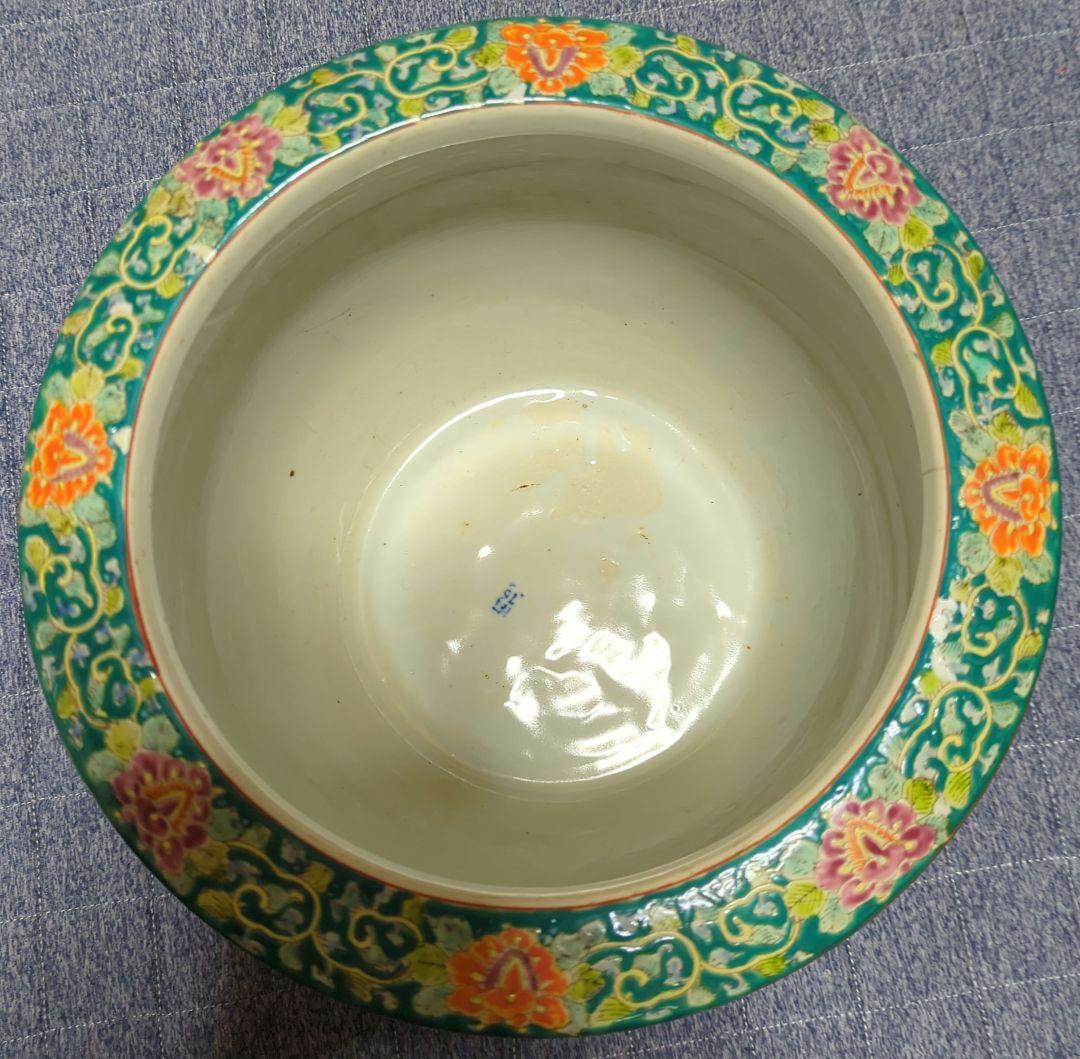 有田焼　赤絵火鉢　骨董品　販売済