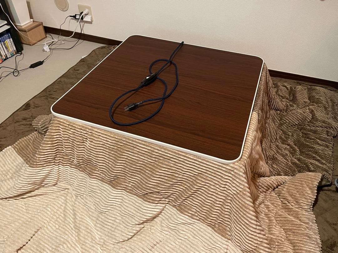 【期間限定価格】ニトリ　こたつ　正方形　ダークブラウン