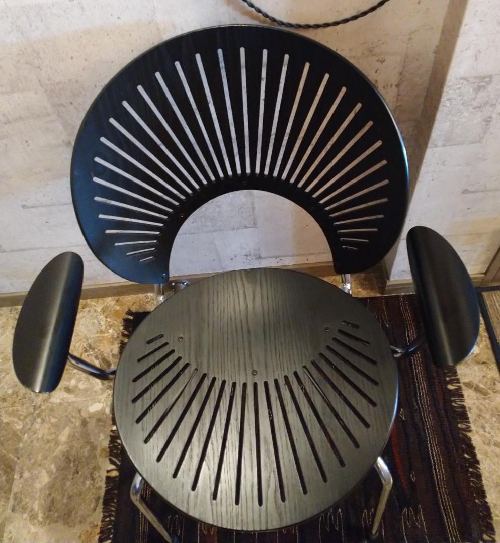 ☆フレデリシア ファニチャー トリニダード アームチェア ブラック