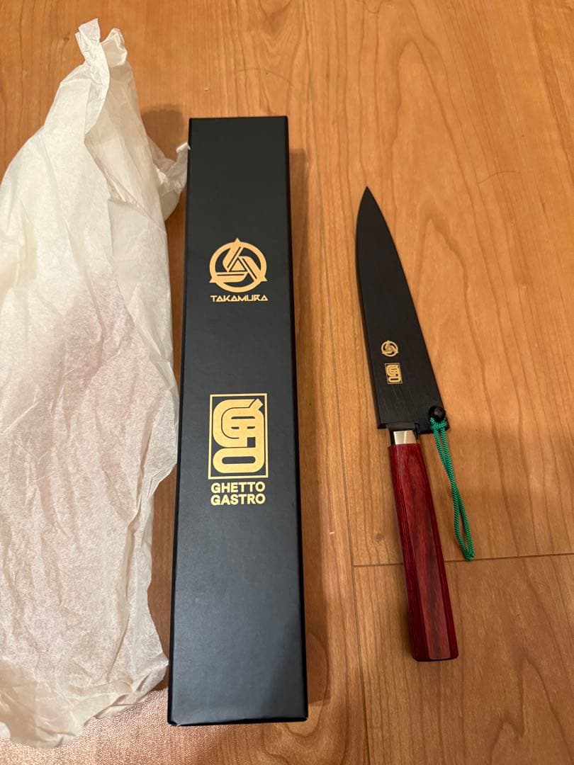 【高村刃物×ゲットー・ガストロ限定コラボ】ペティナイフ　ブロンクス・ブレード