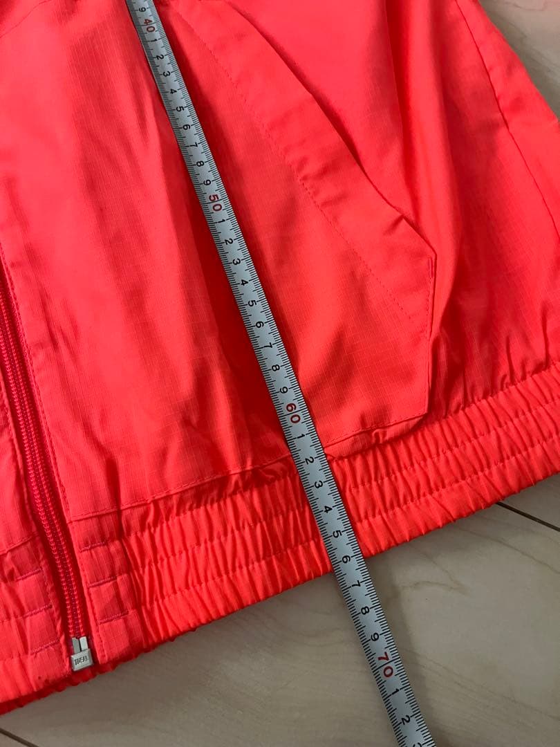 アディダス　サーモンピンク　ロックアップ　ウーブントラック　トレフォイルMサイズ