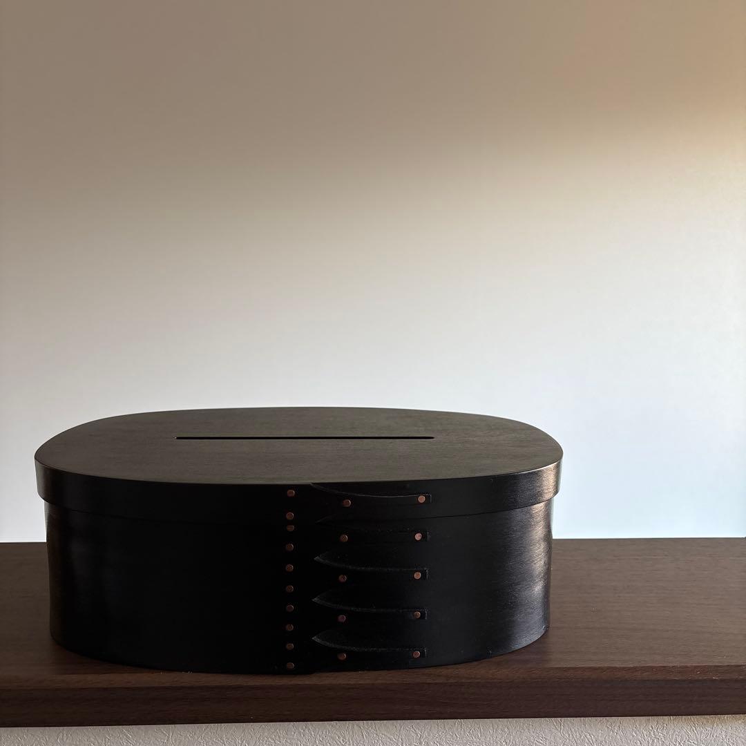 ◻️IFUJI◻️TISSUE BOX black / 三度黒◻️新品未使用