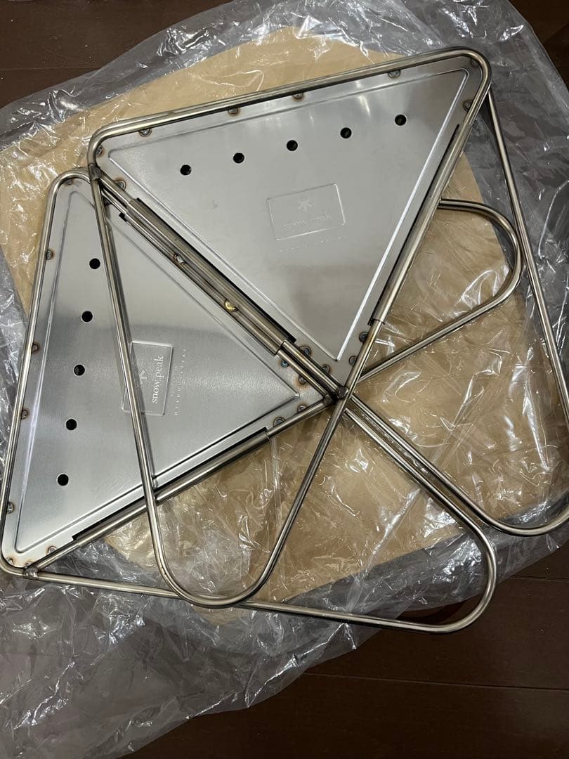 peak スノーピーク 焚き火台Mスターターセット　グリルブリッジ付き