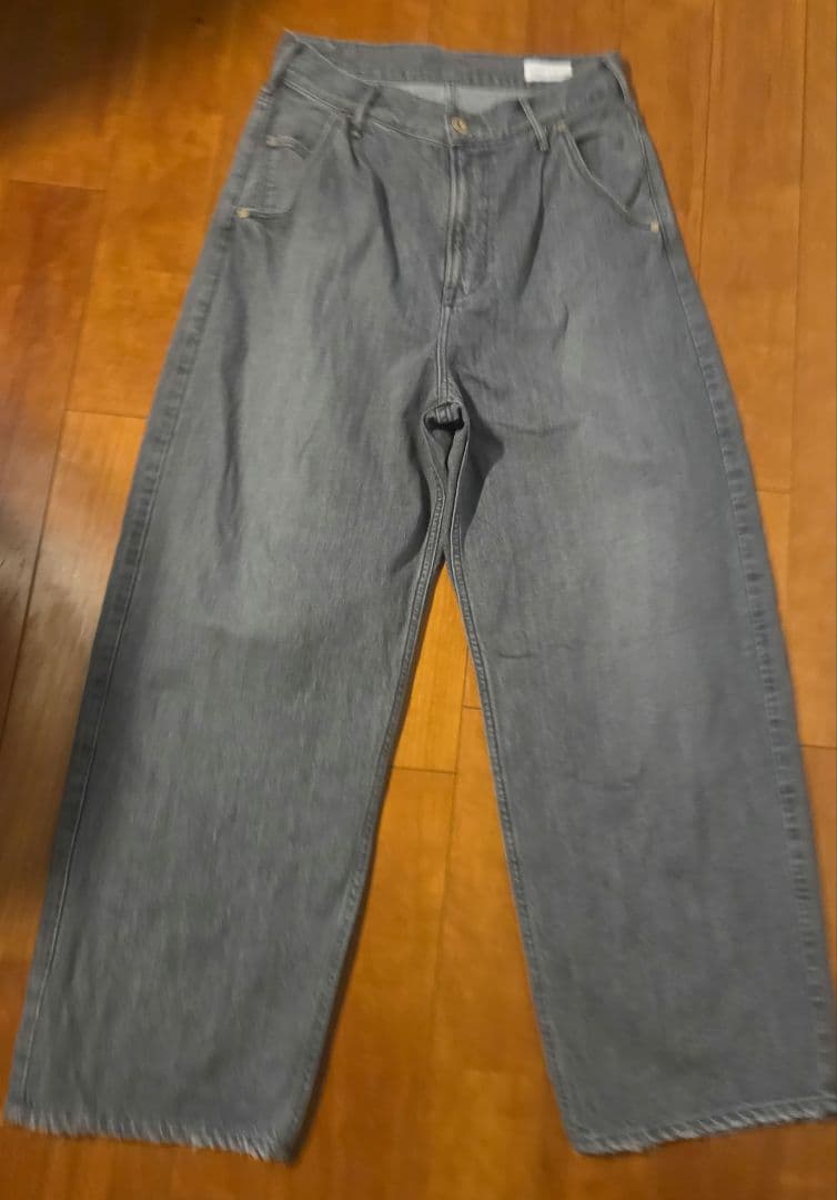 upper hights for conte　タックデニムパンツ UN　別注25