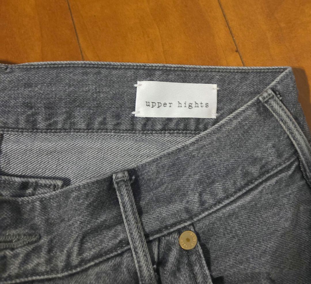 upper hights for conte　タックデニムパンツ UN　別注25