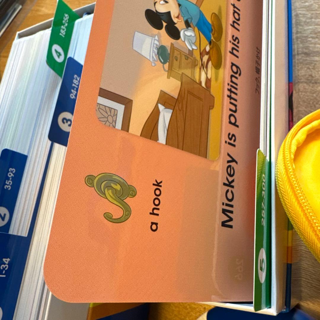 値下げしてます DWE ディズニー英語トークアロング　Q&Aカードセット 284