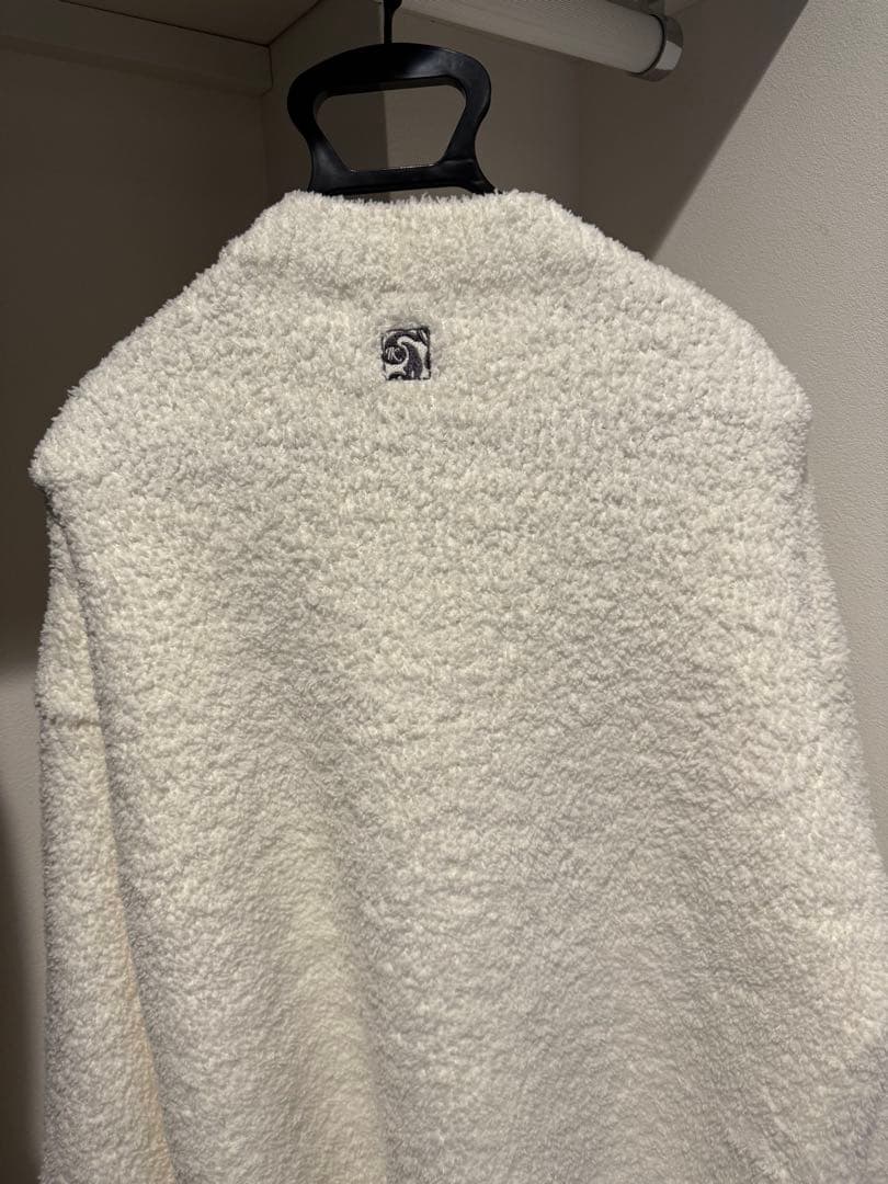 kashwere BOYFRIEND CARDIGAN M クリーム 新品タグ