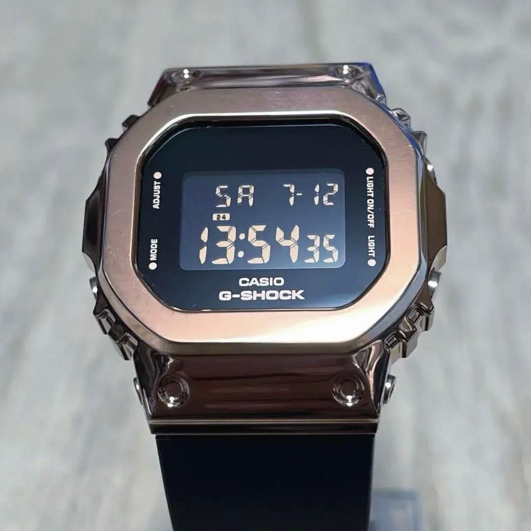【美品】G-SHOCK GM-S5600PG海外限定モデル／ピンクゴールド
