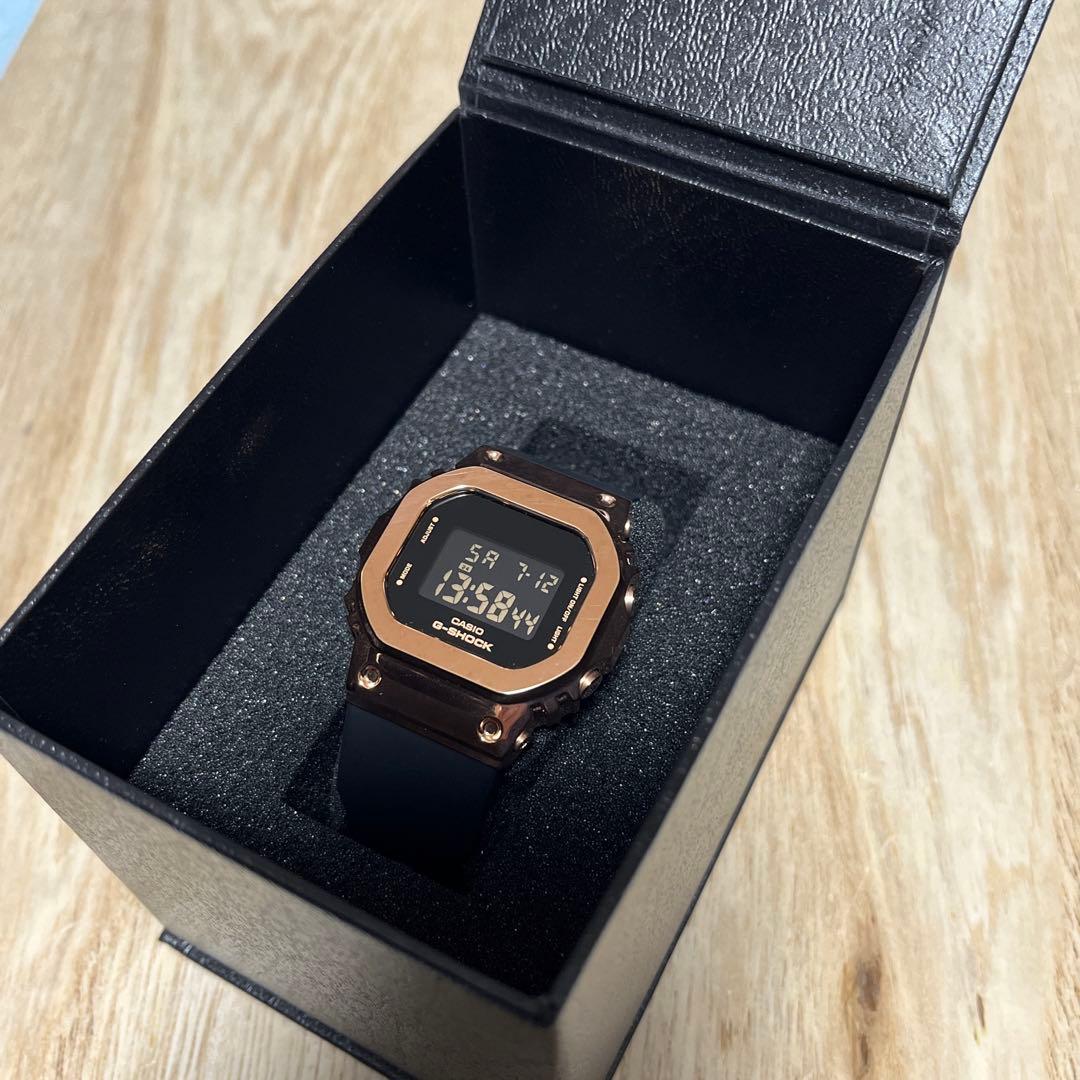 【美品】G-SHOCK GM-S5600PG海外限定モデル／ピンクゴールド