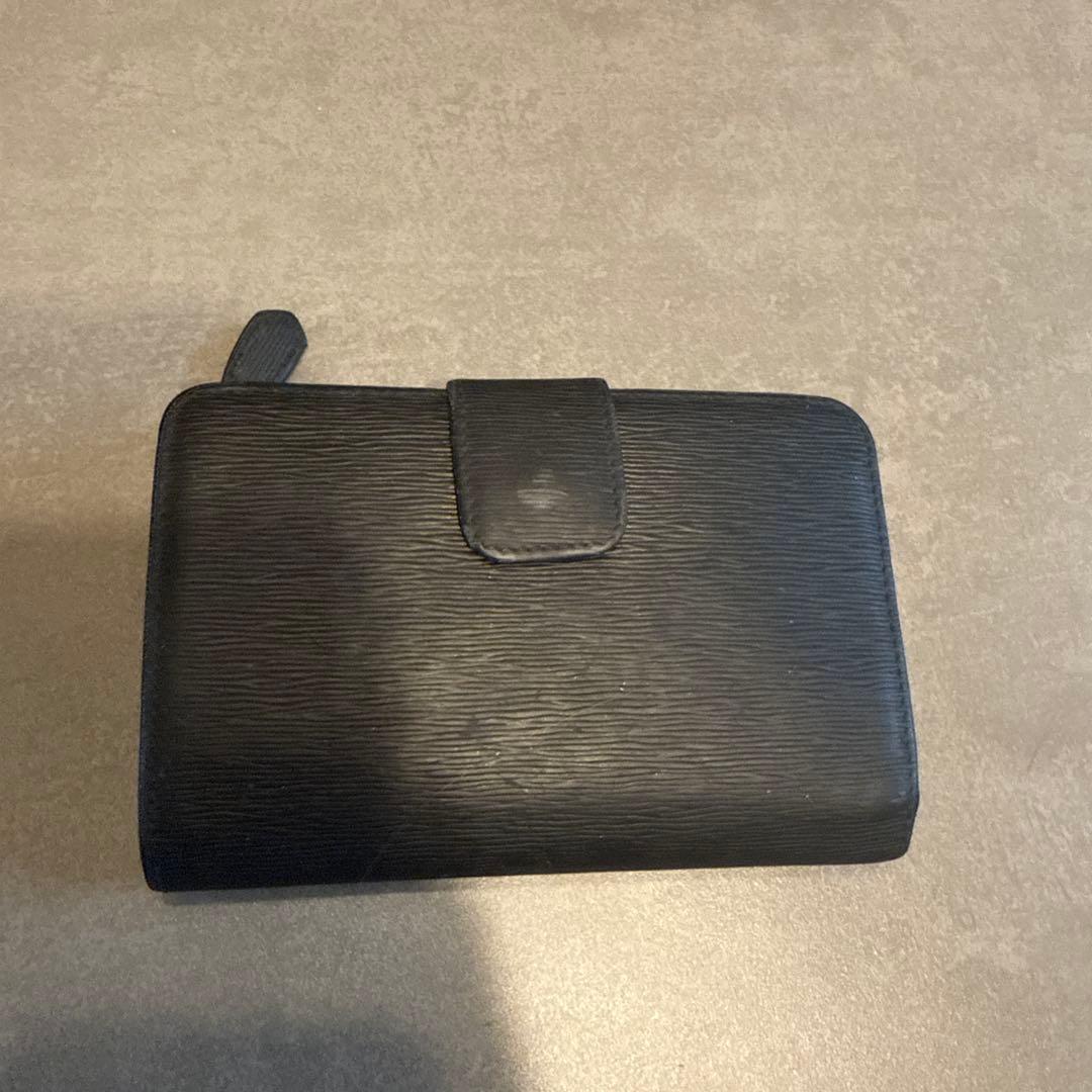 PRADA エピレザー 長財布 ブラック