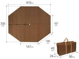 DOD ONE POLE TENT Mサイズ　タン　マット