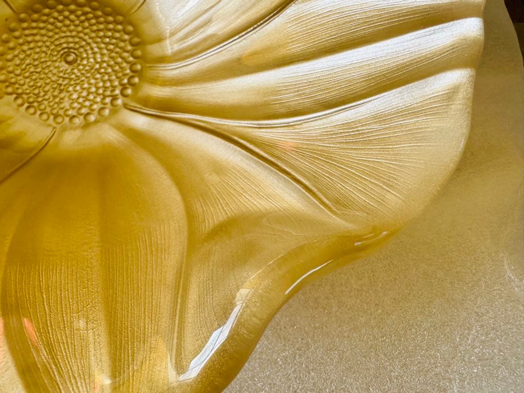 ルノーブル　イタリア　皿　マグノリア　ゴールド　フラワー