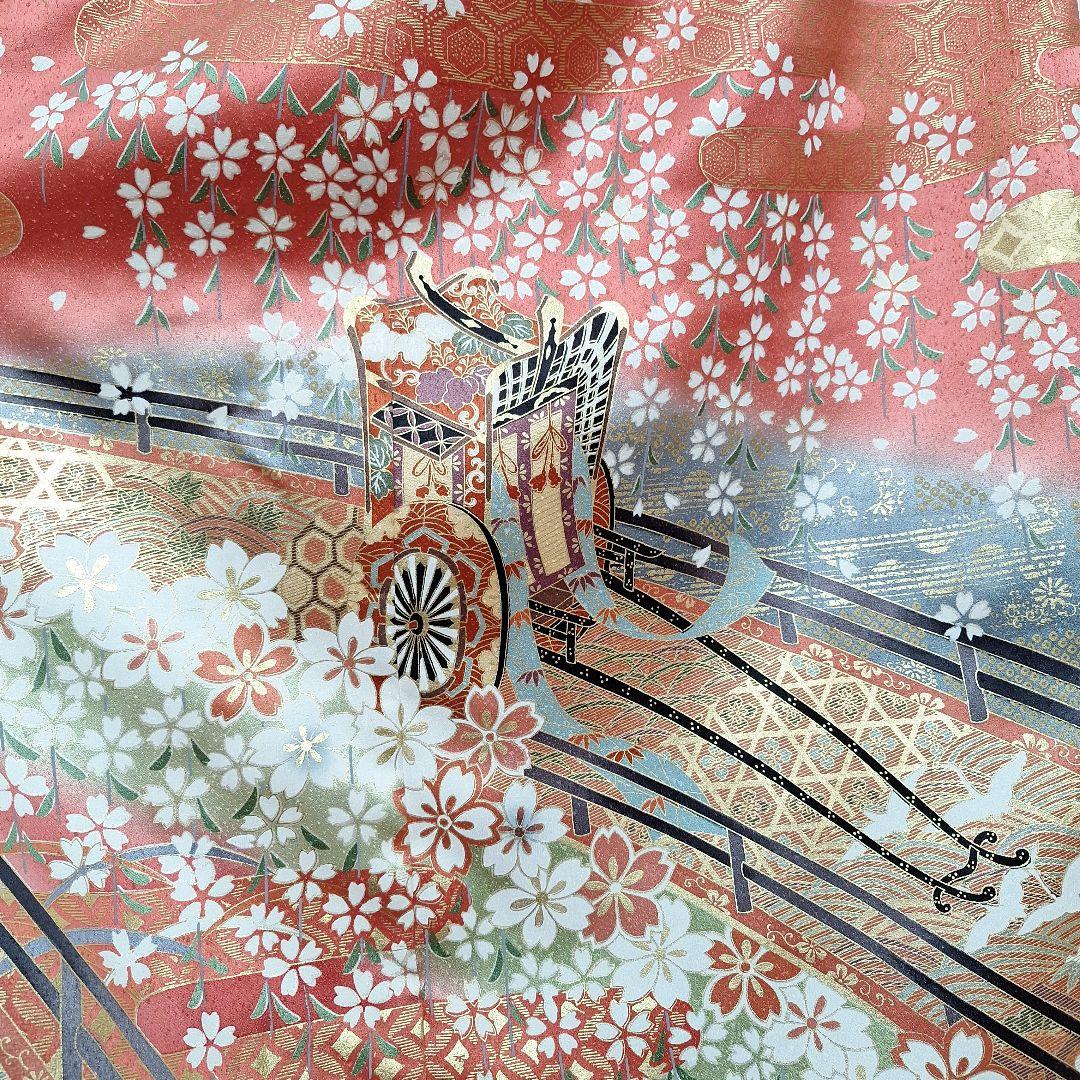 着物リメイクワンピース3669