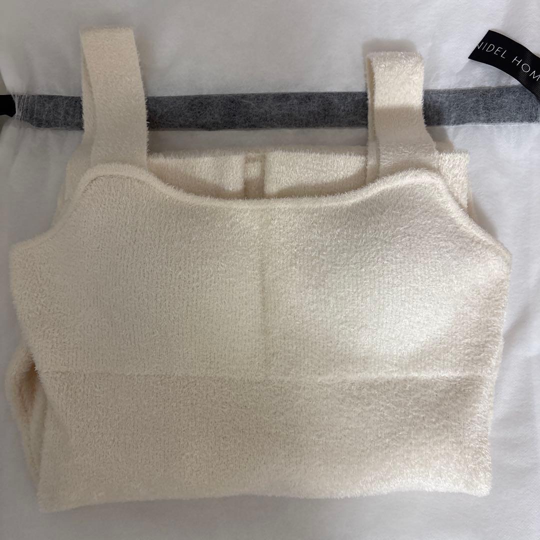 値下げ中 SNIDEL  シャギーカーディガン×ワンピースセット