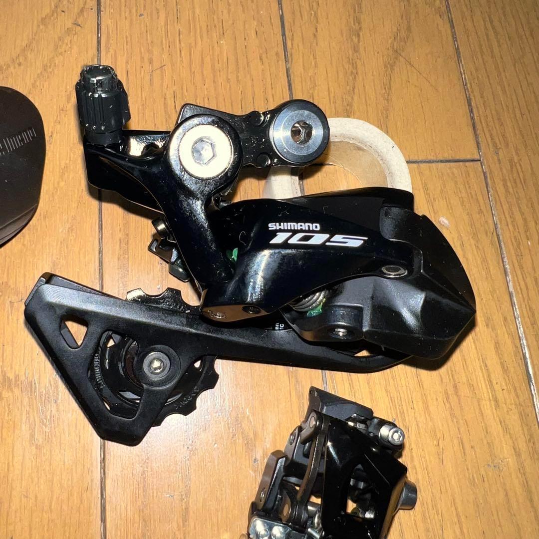 新品未使用SHIMANOシマノST-R7000機械式変速2x11s3点セット