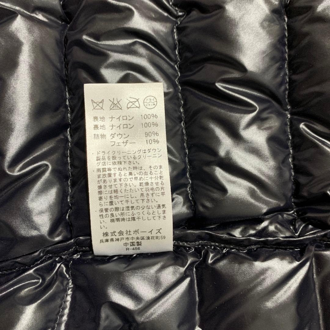 DANTON ダントン　ダウンベスト　34 ブラック