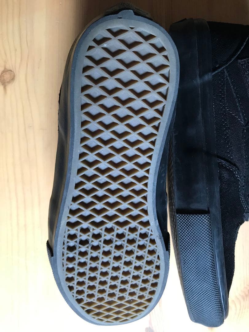 美品　vans skate halfcab スケートモデルBlack 25.0