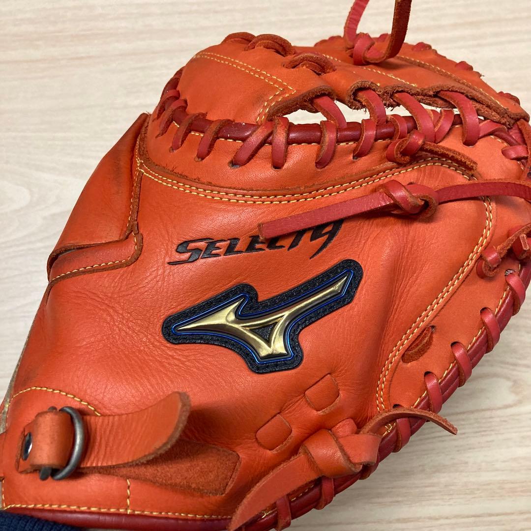 ミズノ　セレクトナイン　少年軟式用キャッチャーミット