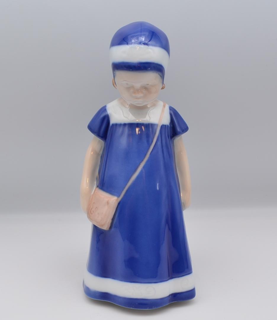 青いドレスの少女　#1574　No.4　★B＆G（ロイヤルコペン）　ご成約済み