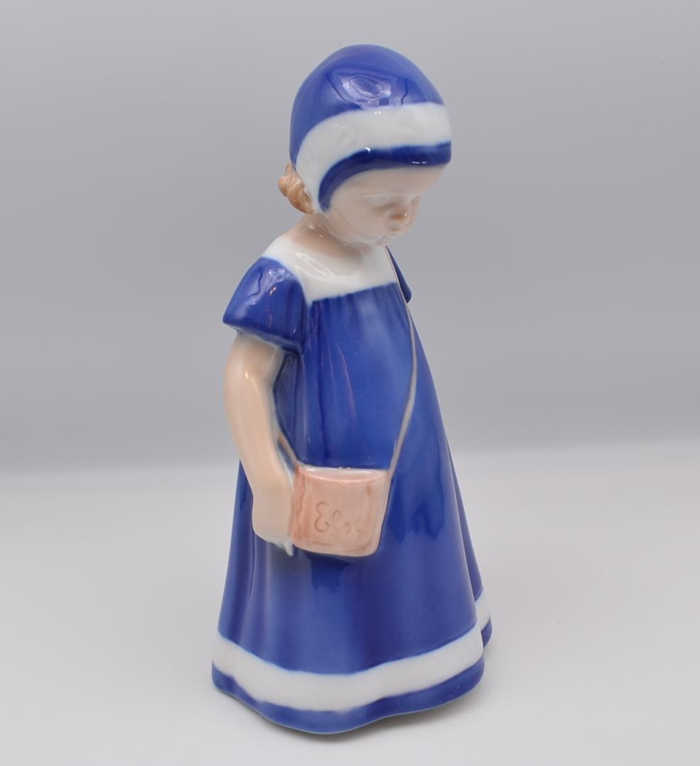 青いドレスの少女　#1574　No.4　★B＆G（ロイヤルコペン）　ご成約済み