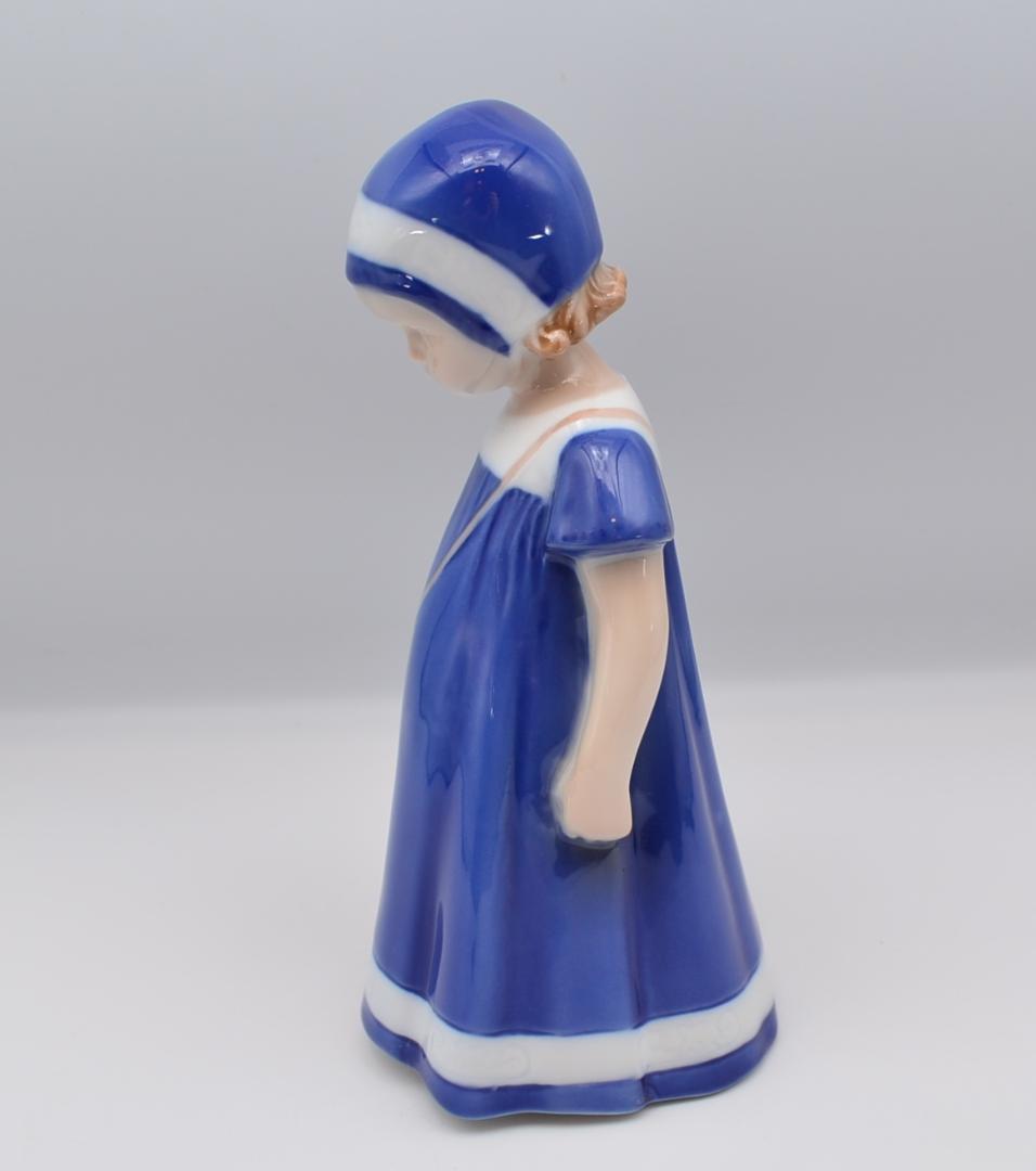 青いドレスの少女　#1574　No.4　★B＆G（ロイヤルコペン）　ご成約済み