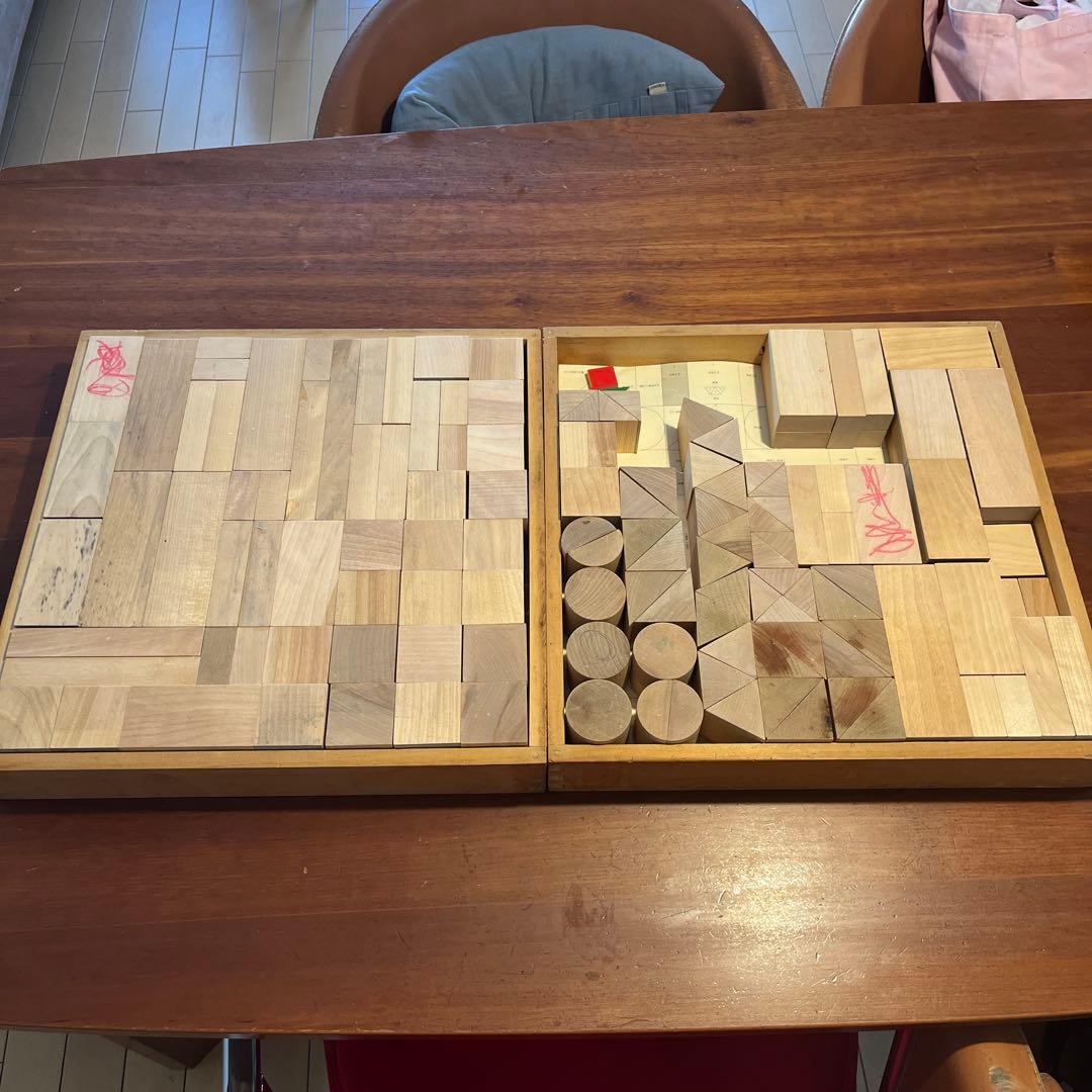 お値下げ　WAKU 木製積み木　2枚セット