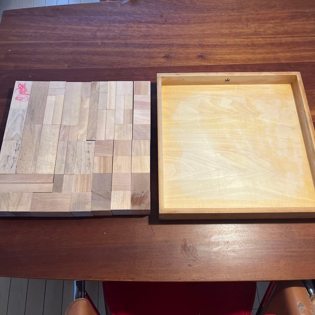 お値下げ　WAKU 木製積み木　2枚セット