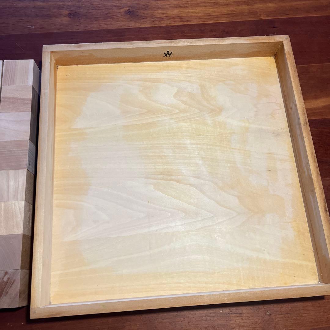 お値下げ　WAKU 木製積み木　2枚セット